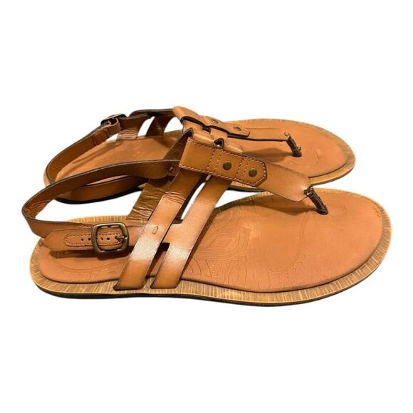 Clark’s Billie Swing Honey Strappy thong Sandals Size 9 tan - Picture 3 of 8
